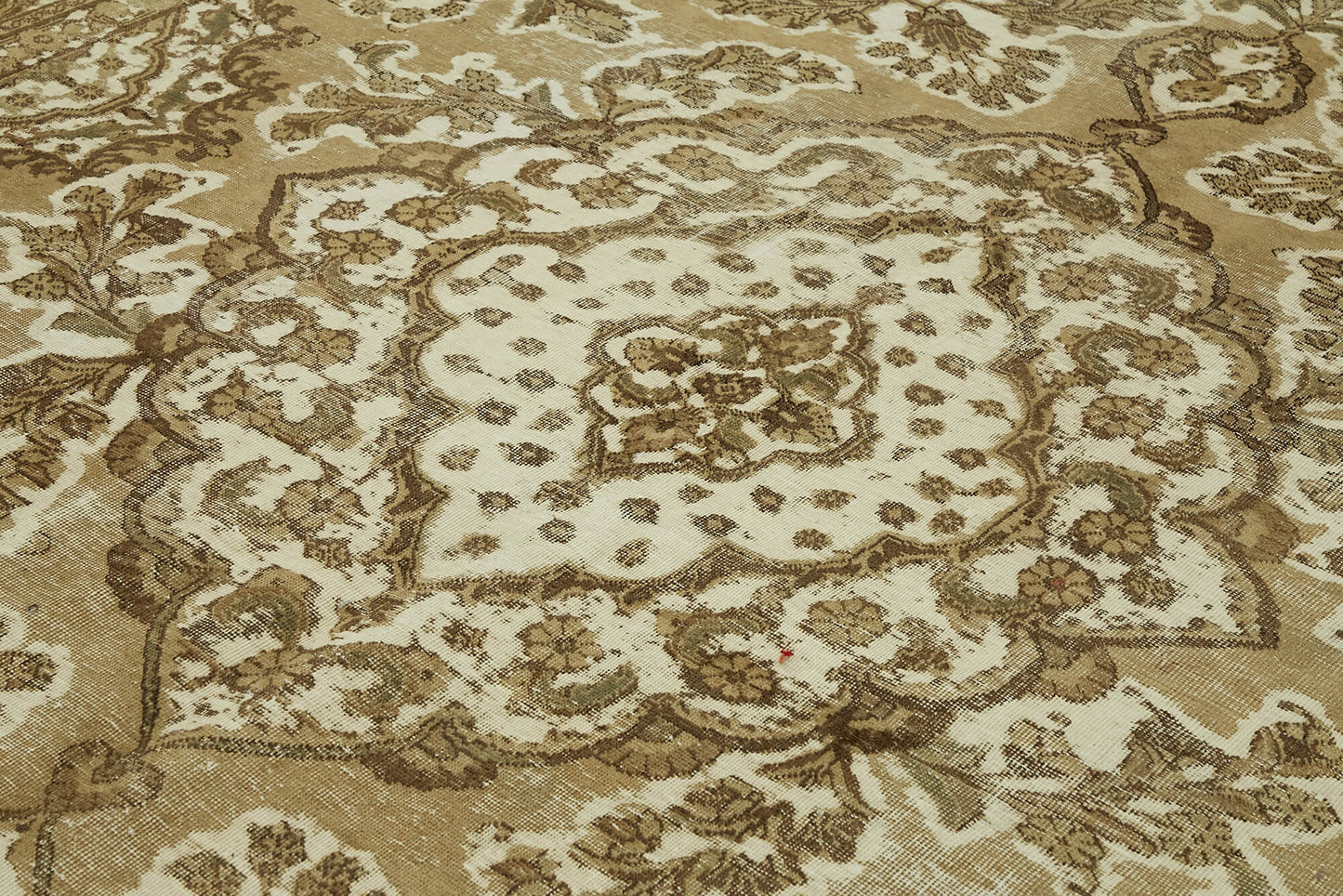 9x13 Beige Vintage Large Area Rug - 44294