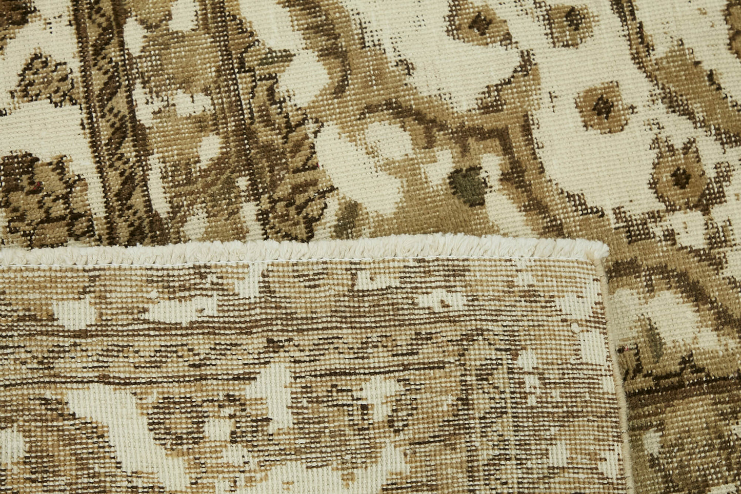 9x13 Beige Vintage Large Area Rug - 44294