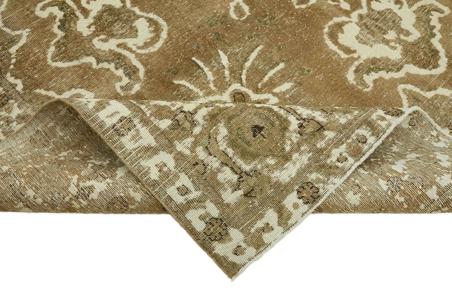 10x13 Beige Vintage Large Area Rug - 44295