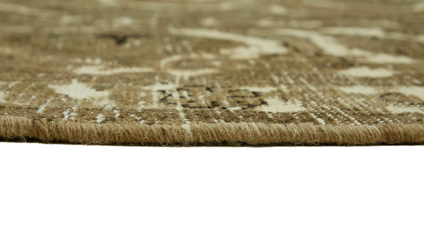 10x13 Beige Vintage Large Area Rug - 44295