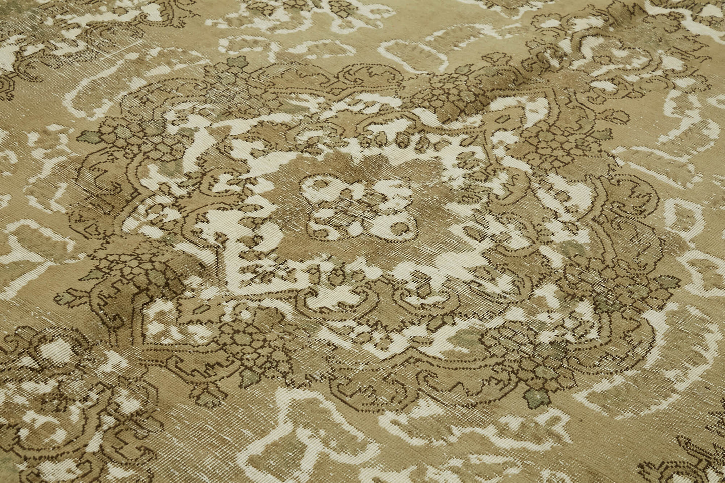 9x12 Beige Vintage Large Area Rug - 44297