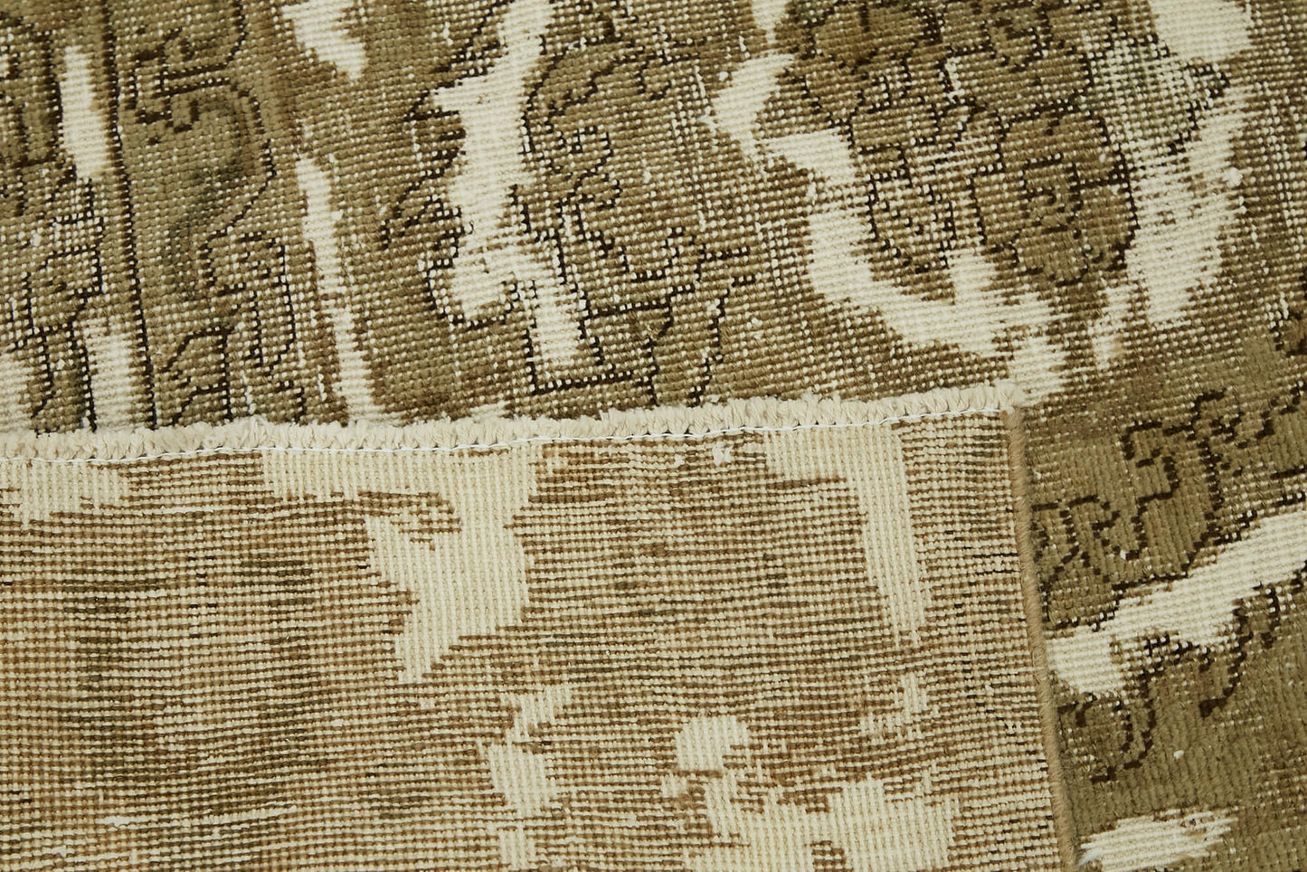 9x12 Beige Vintage Large Area Rug - 44297