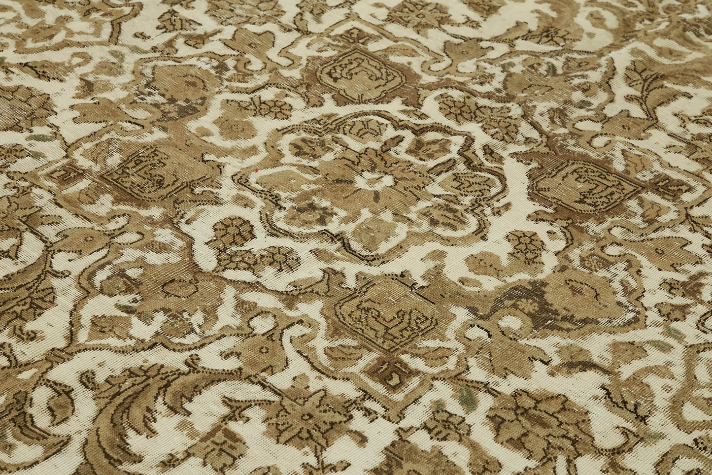 9x12 Beige Vintage Large Area Rug - 44299