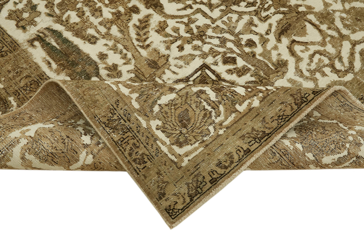 9x12 Beige Vintage Large Area Rug - 44299