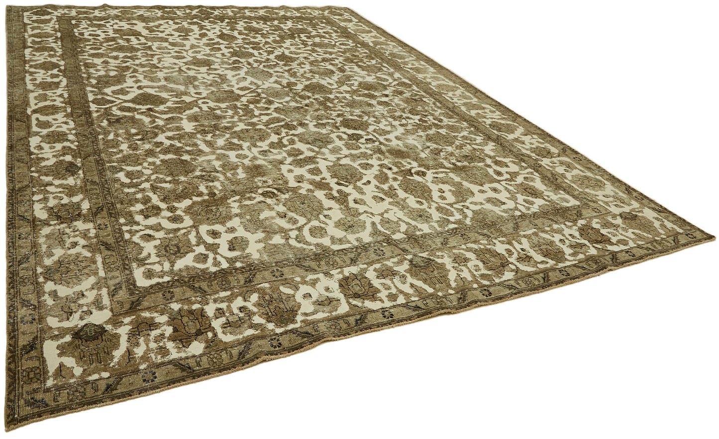 10x13 Beige Vintage Large Area Rug - 44300