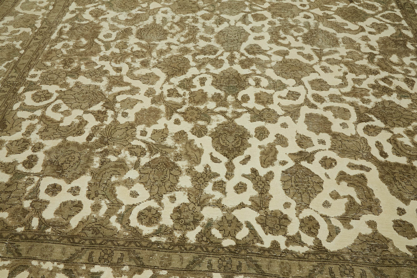 10x13 Beige Vintage Large Area Rug - 44300