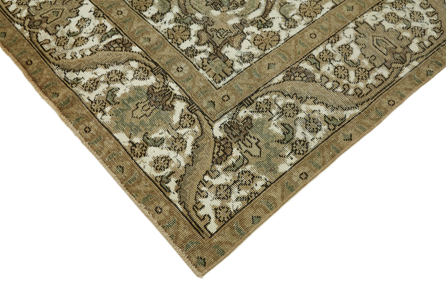 9x13 Beige Vintage Large Area Rug - 44301