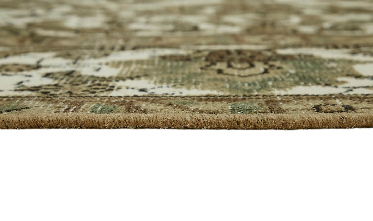 9x13 Beige Vintage Large Area Rug - 44301