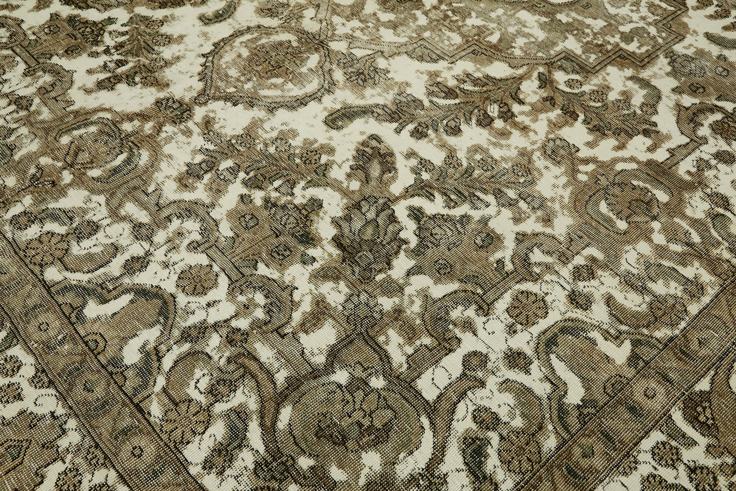 9x13 Beige Vintage Large Area Rug - 44301