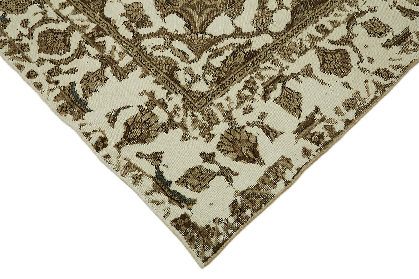 8x12 Beige Vintage Large Area Rug - 44302