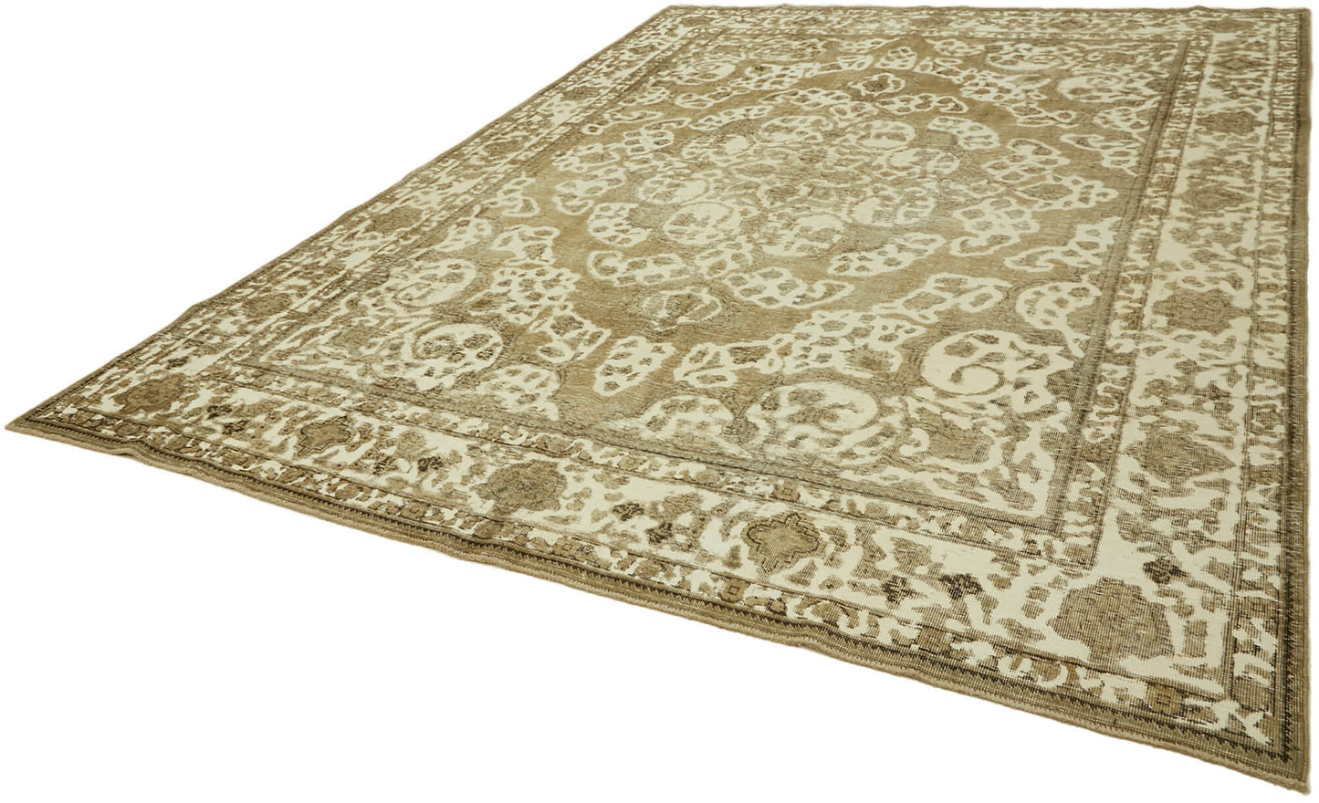 9x12 Beige Vintage Large Area Rug - 44304