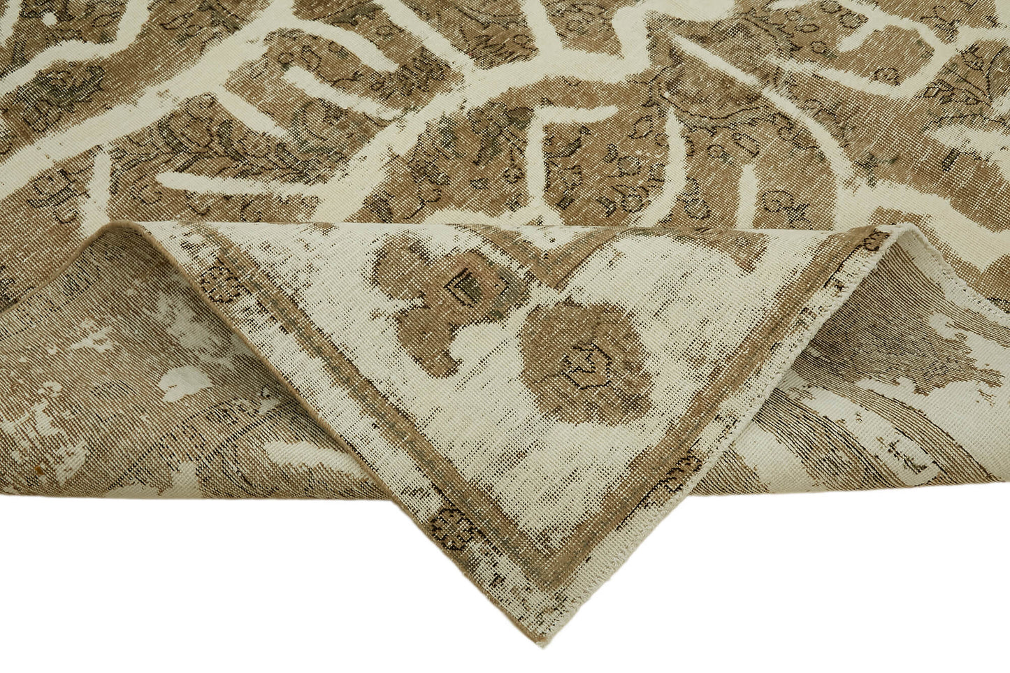 9x12 Beige Vintage Large Area Rug - 44306