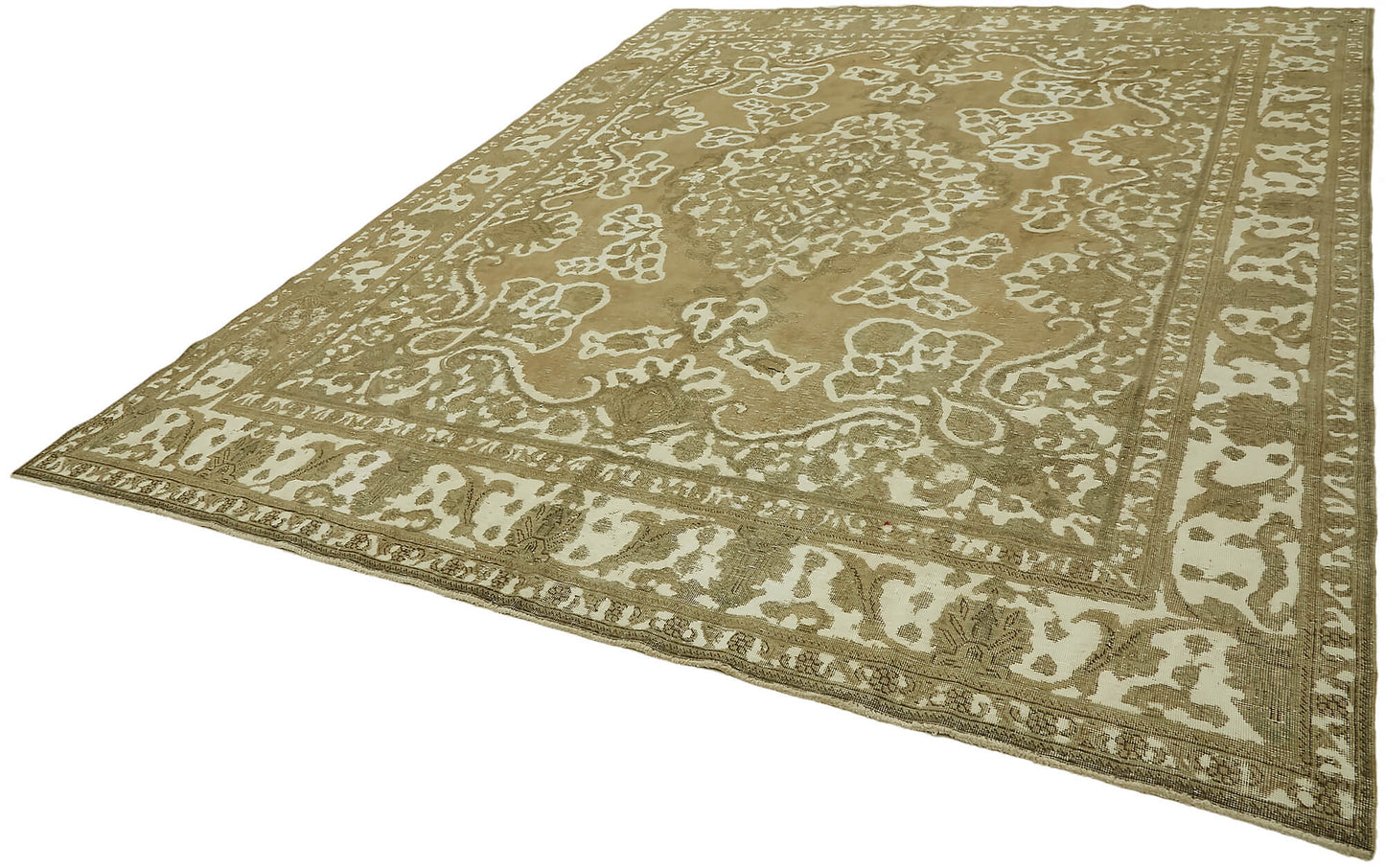 9x12 Beige Vintage Large Area Rug - 44307