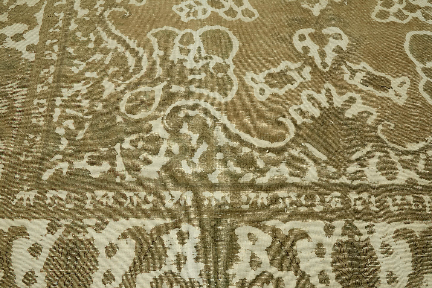 9x12 Beige Vintage Large Area Rug - 44307