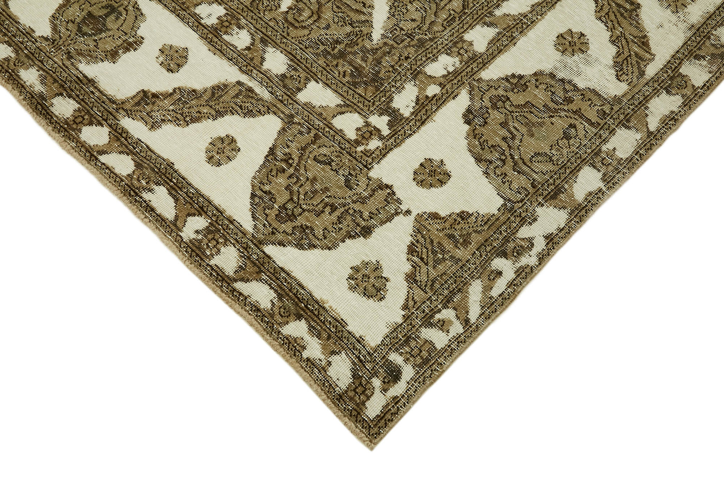 9x13 Beige Vintage Large Area Rug - 44308