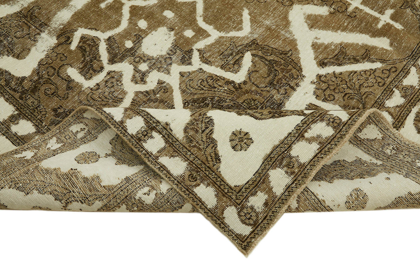 9x13 Beige Vintage Large Area Rug - 44308