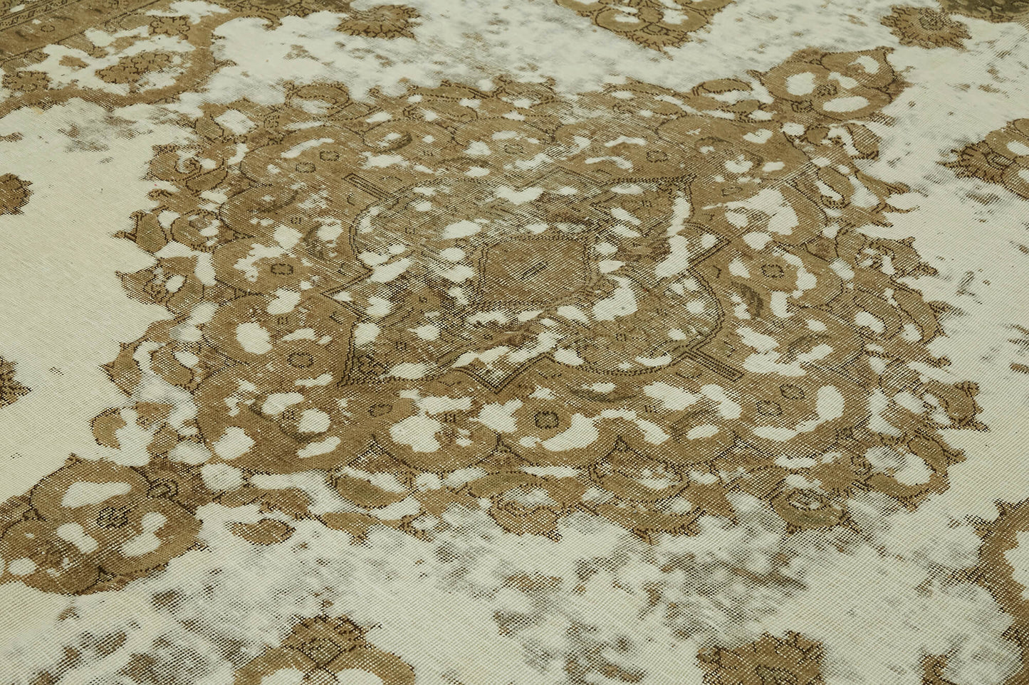 9x12 Beige Vintage Large Area Rug - 44309