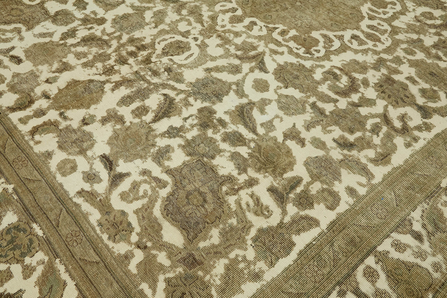 10x13 Beige Vintage Large Area Rug - 44311