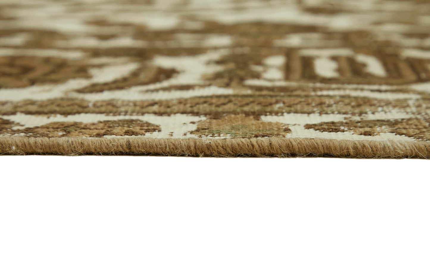 8x11 Beige Vintage Large Area Rug - 44312