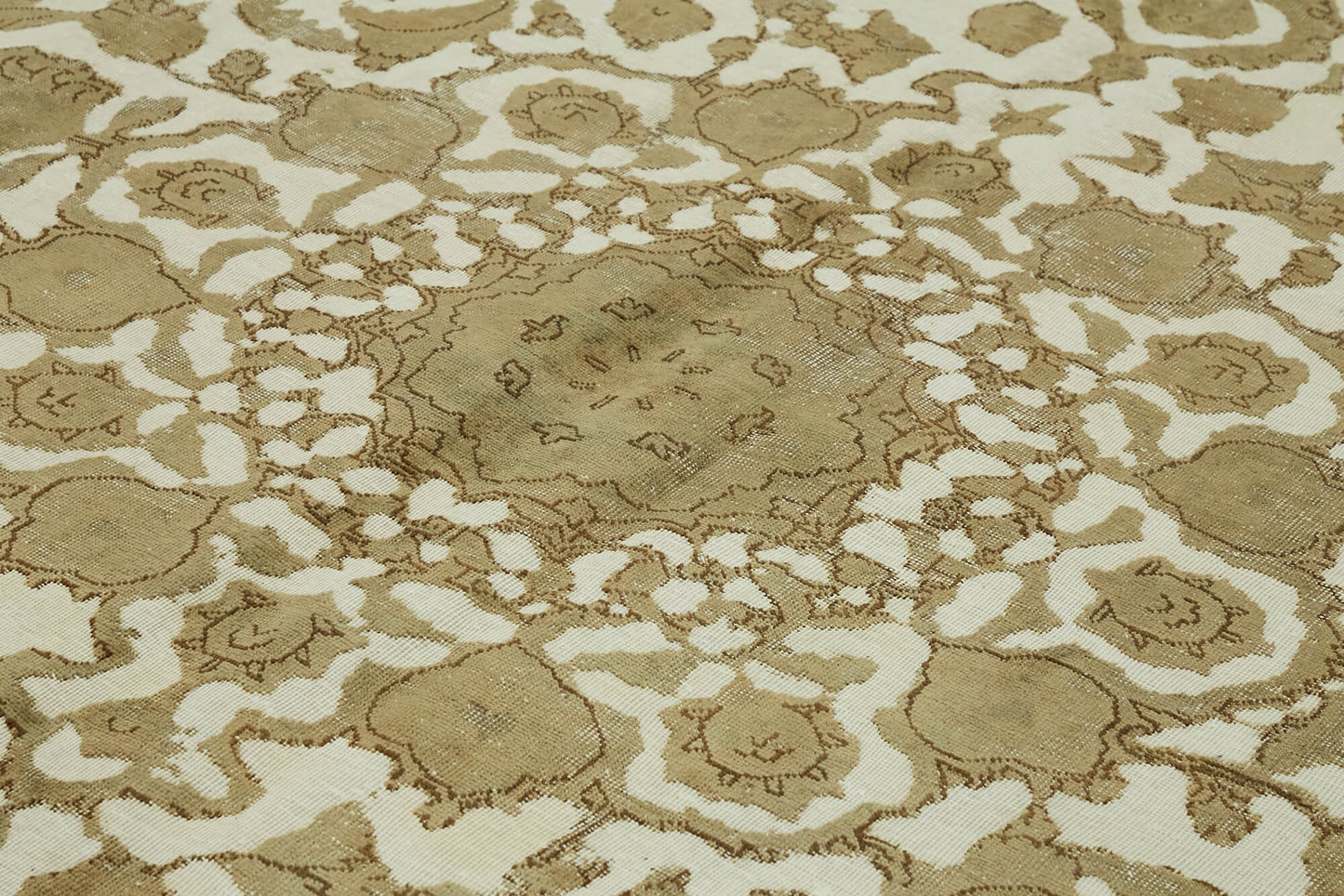 9x12 Beige Vintage Large Area Rug - 44313