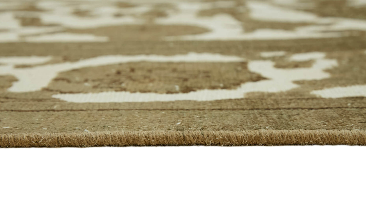 9x12 Beige Vintage Large Area Rug - 44313