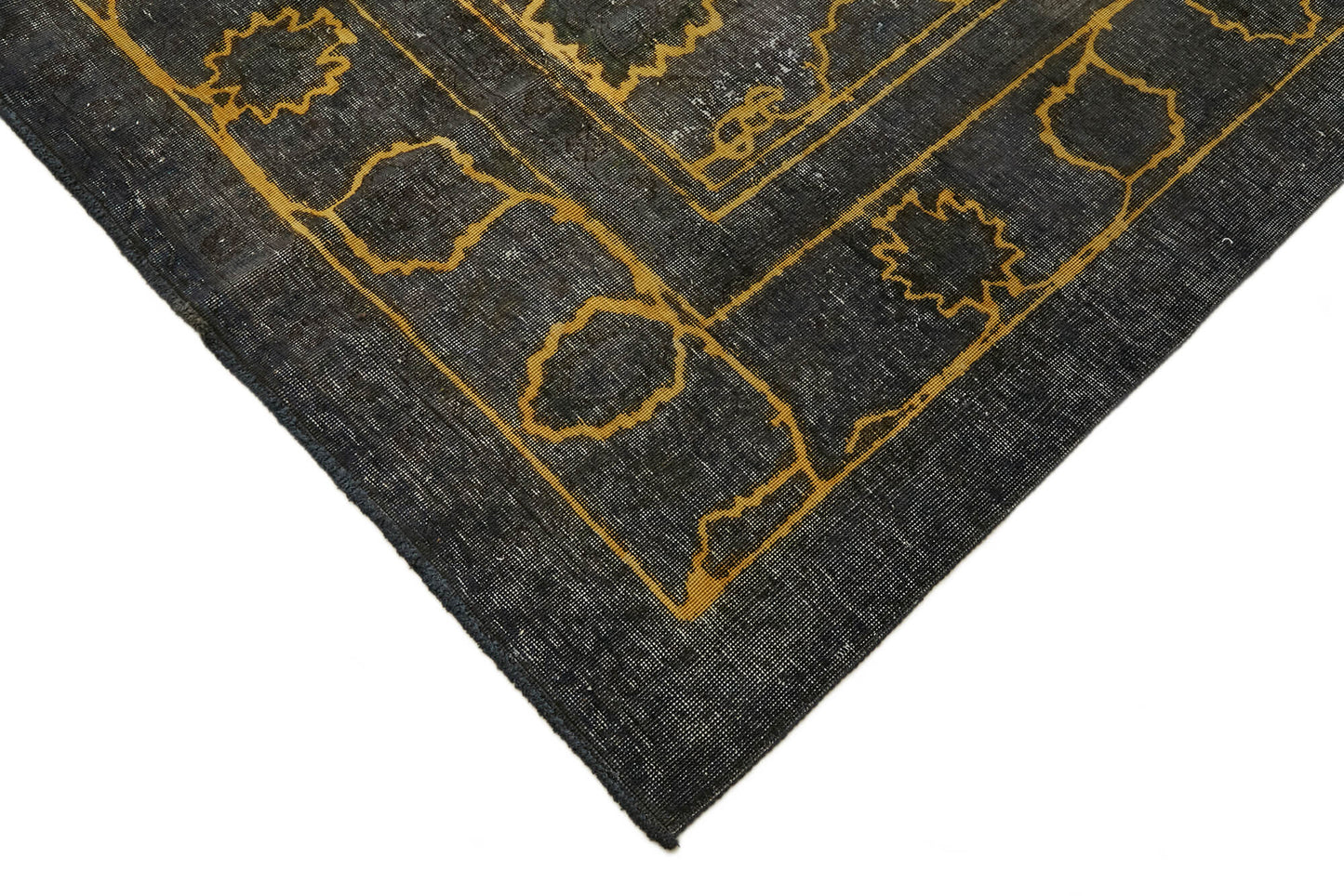 10x12 Black Overdyed Large Area Rug - 44314