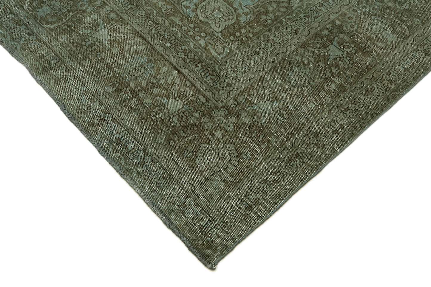 8x11 Blue Overdyed Large Area Rug - 44317