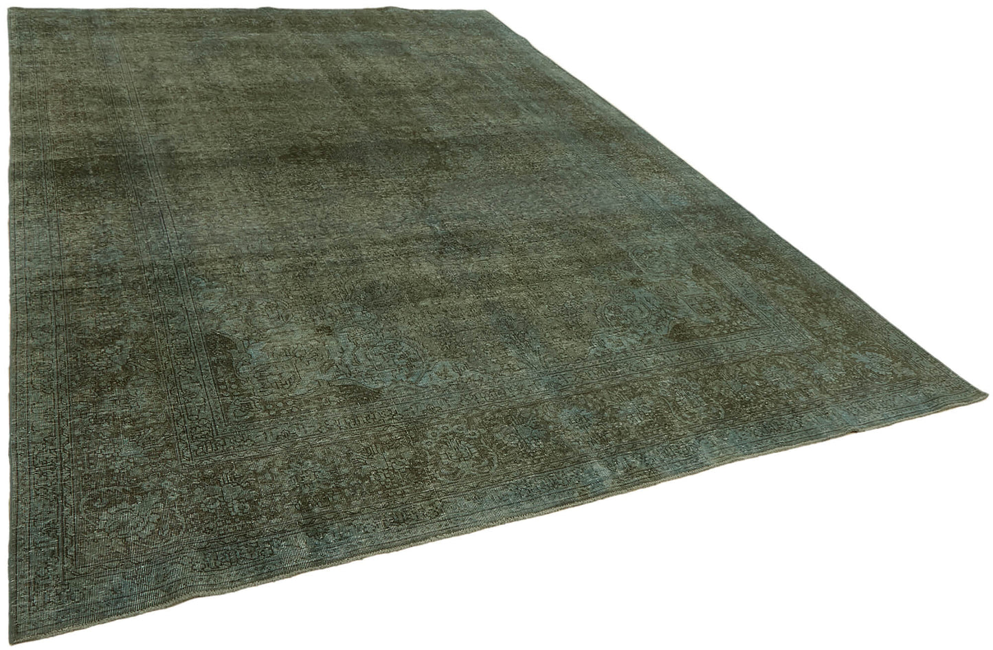 8x11 Blue Overdyed Large Area Rug - 44318