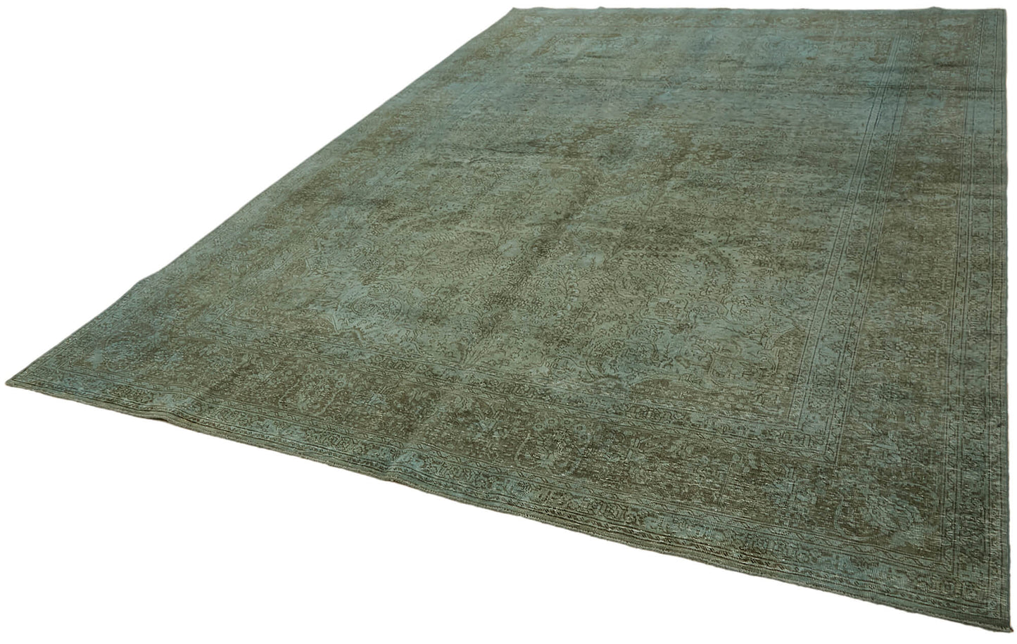 8x11 Blue Overdyed Large Area Rug - 44318