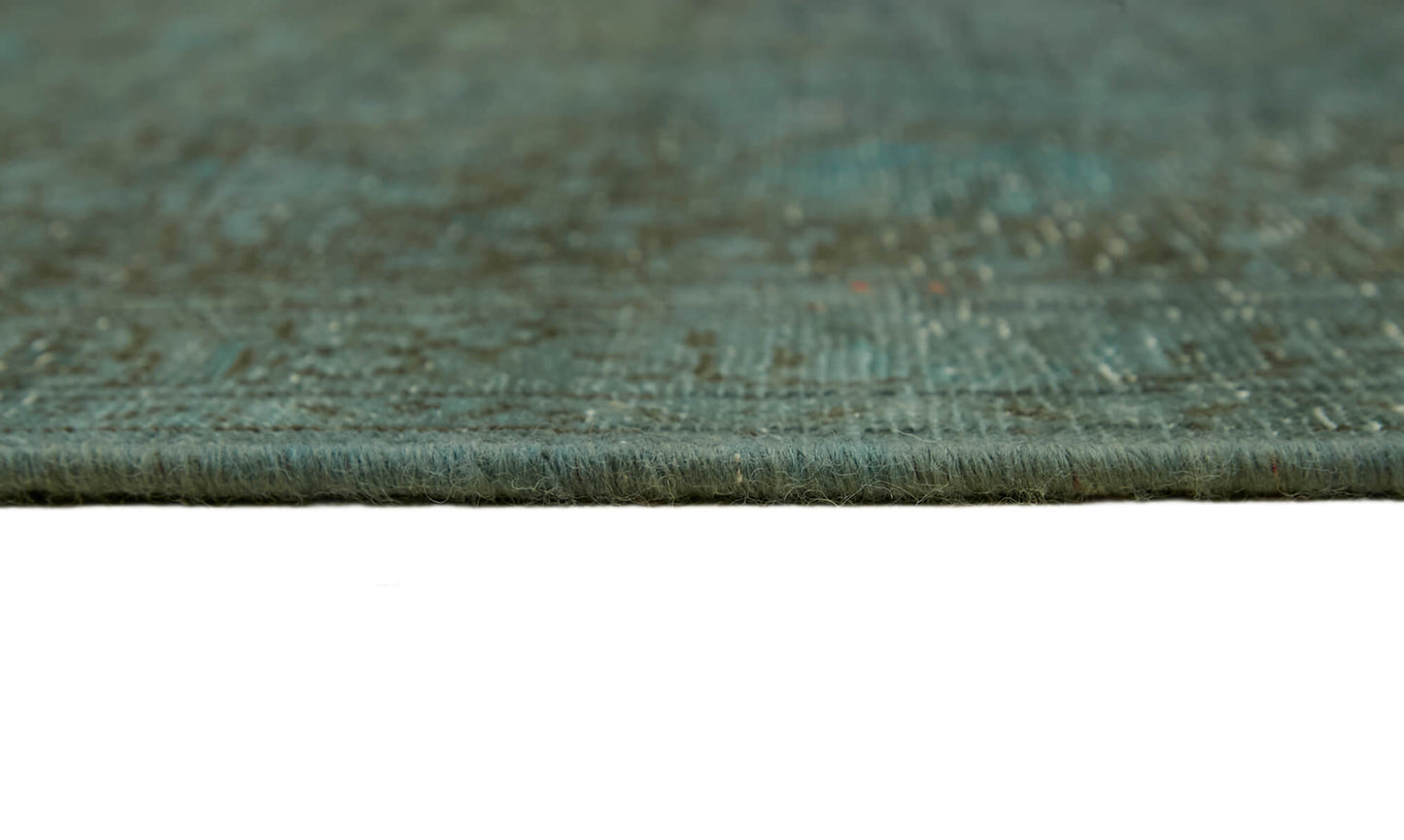 8x11 Blue Overdyed Large Area Rug - 44318