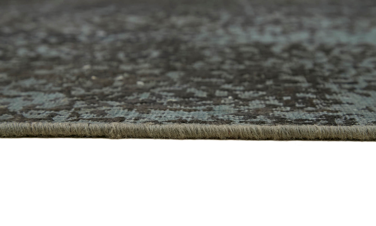 8x11 Grey Overdyed Large Area Rug - 44323