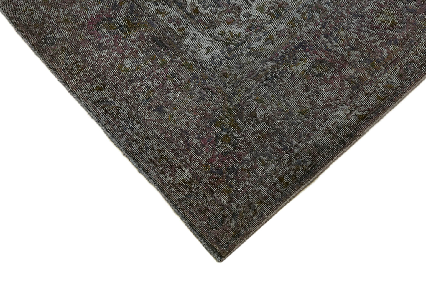 10x13 Grey Overdyed Large Area Rug - 44330