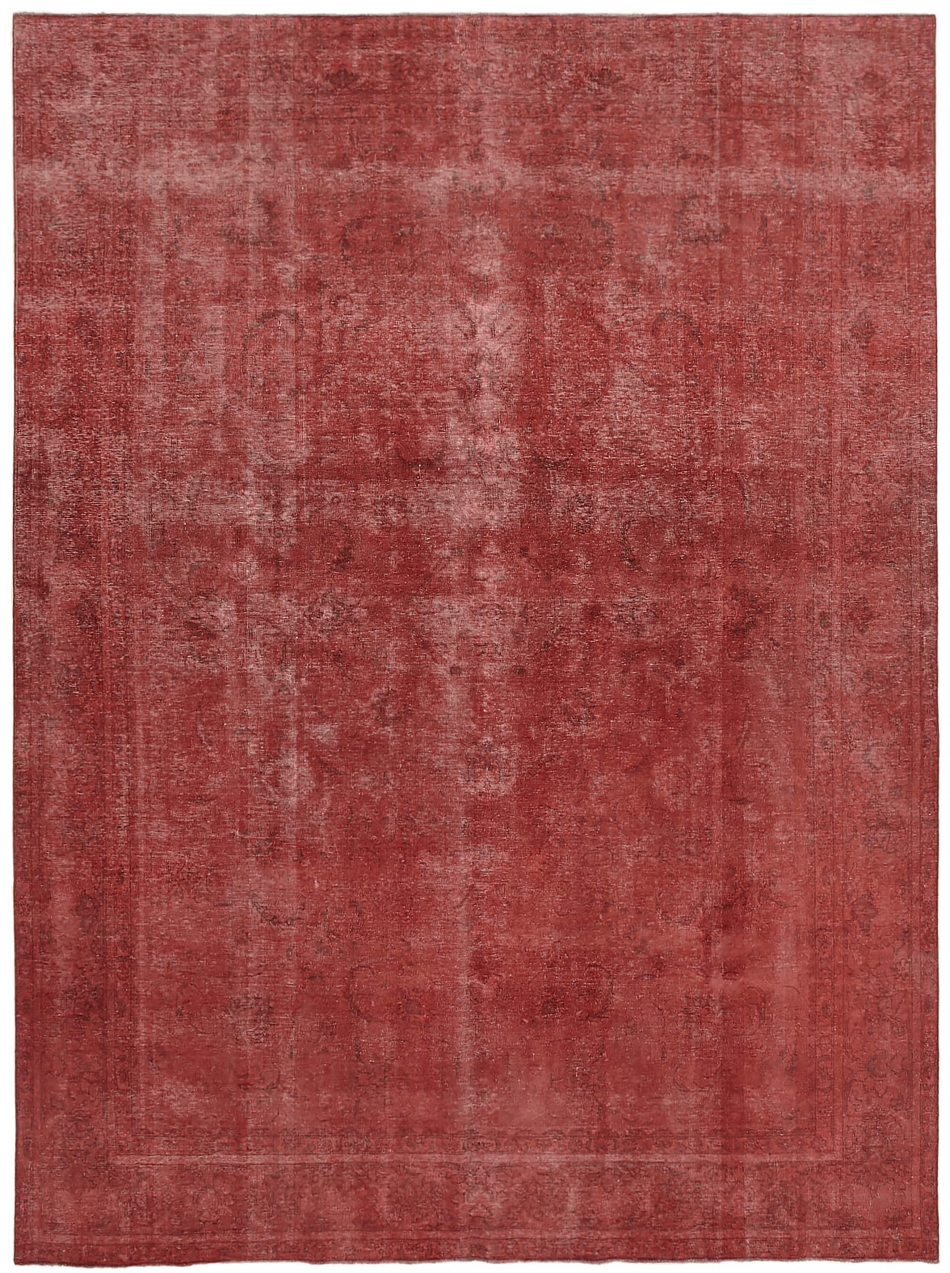 10x13 Red Overdyed Large Area Rug - 44332