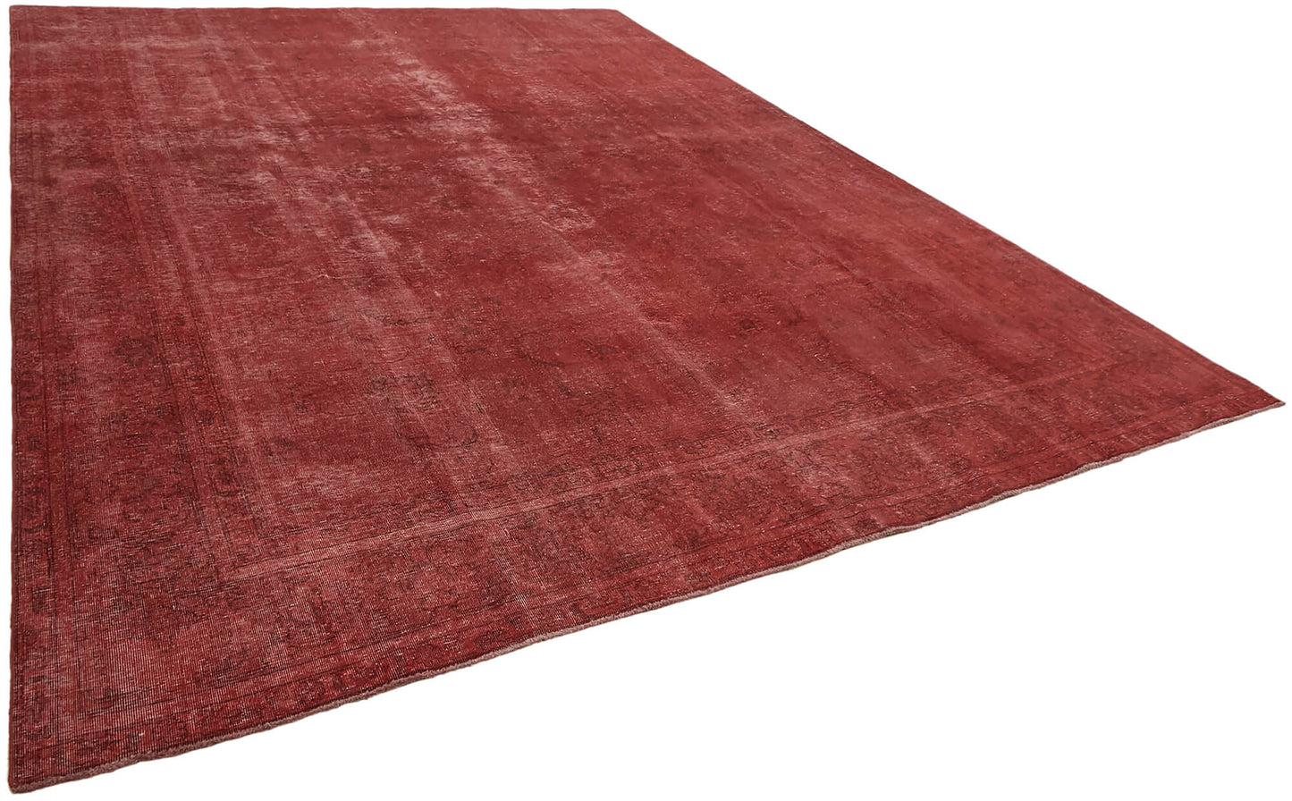 10x13 Red Overdyed Large Area Rug - 44332