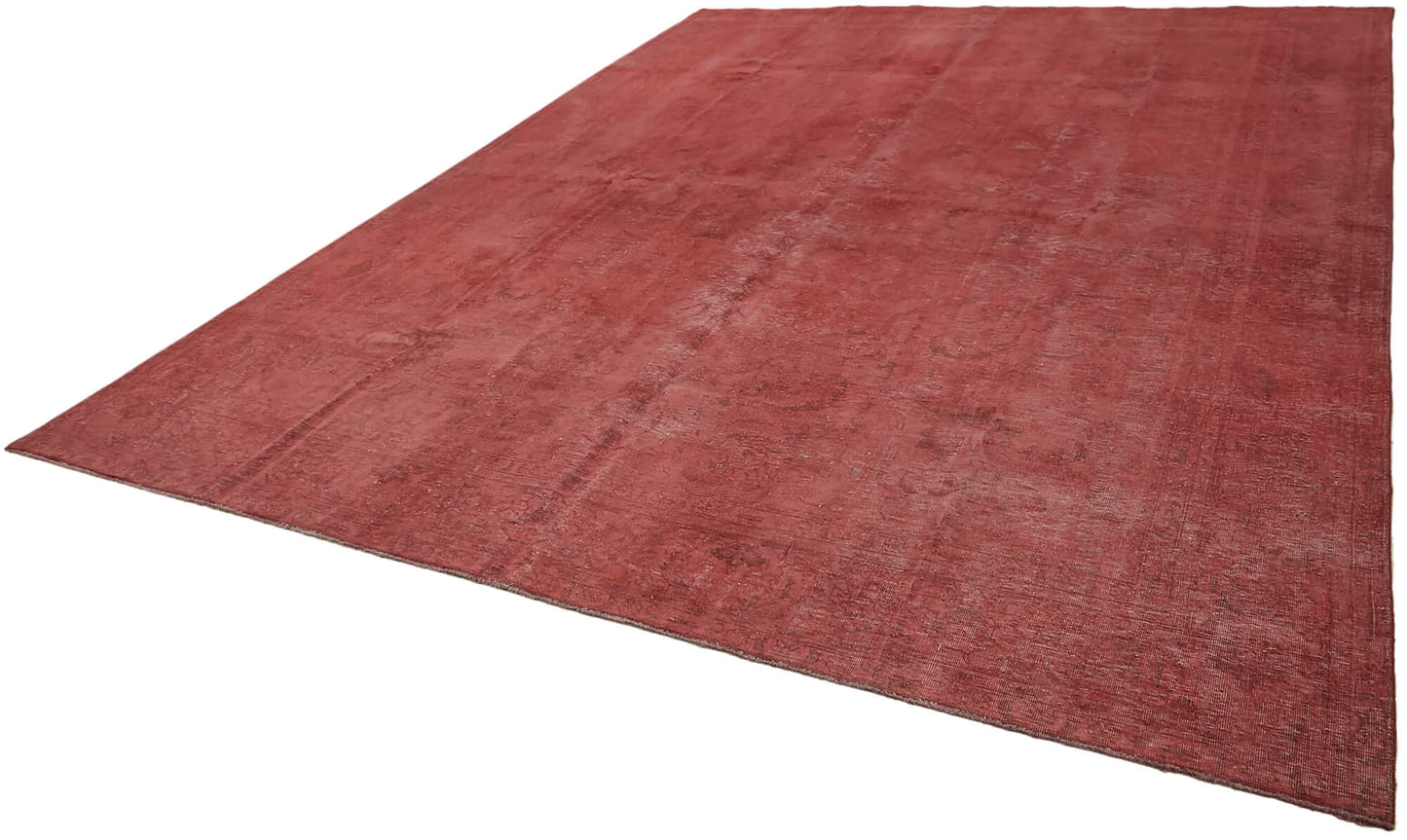 10x13 Red Overdyed Large Area Rug - 44332