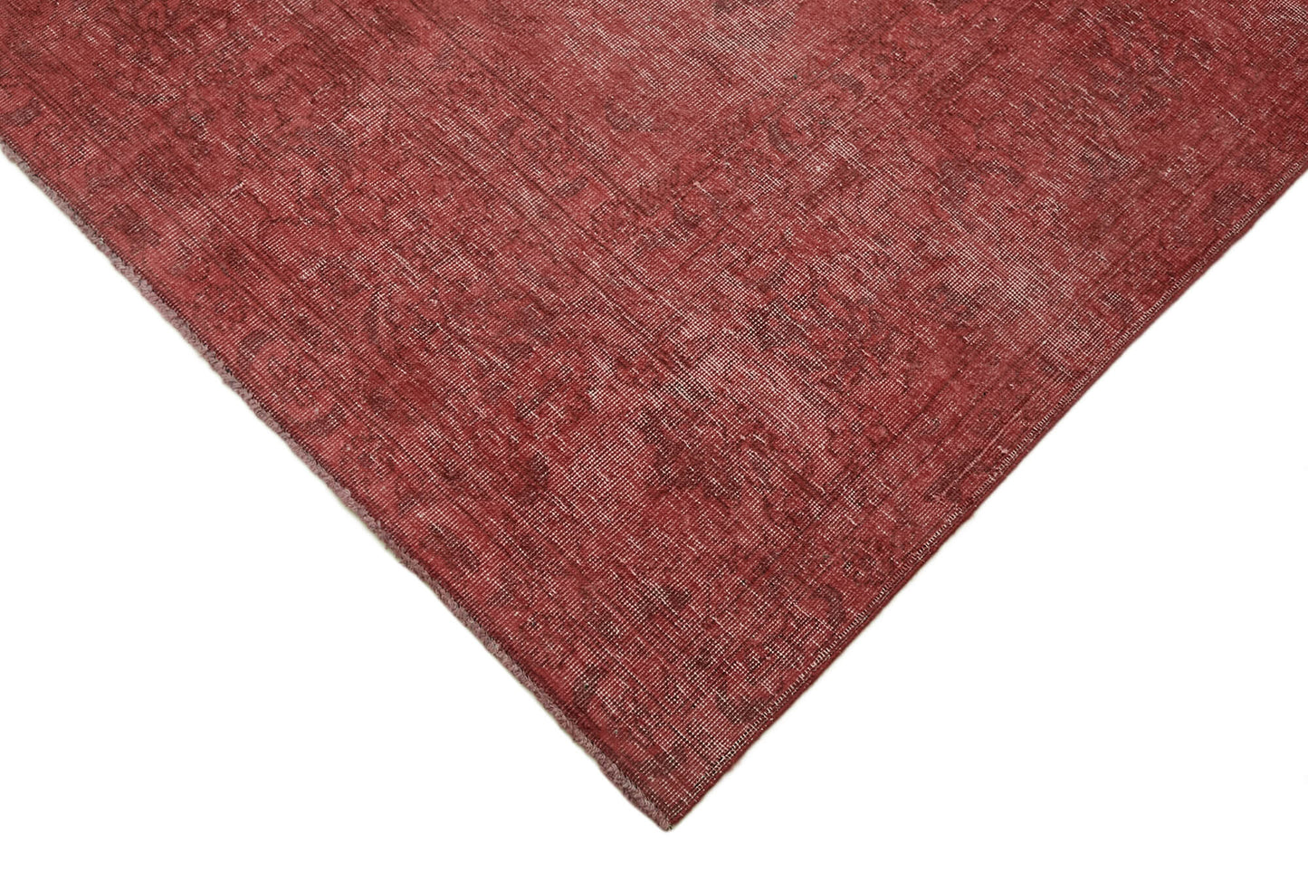 10x13 Red Overdyed Large Area Rug - 44332