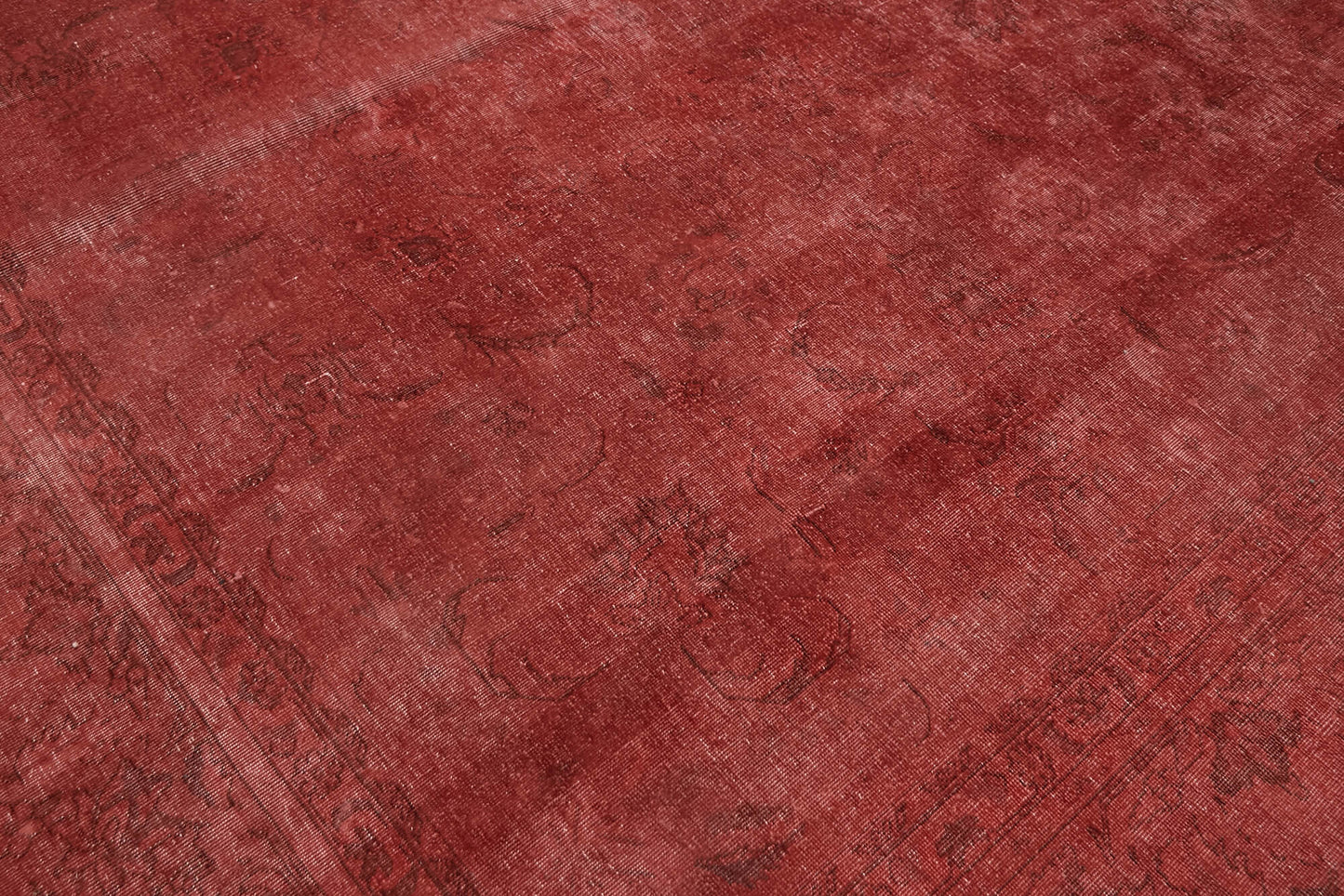 10x13 Red Overdyed Large Area Rug - 44332