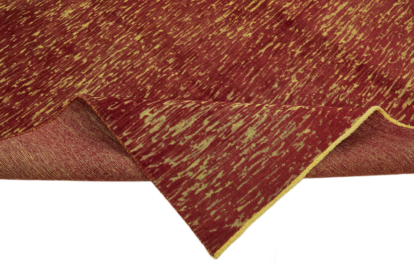 8x11 Red Overdyed Large Area Rug - 44339