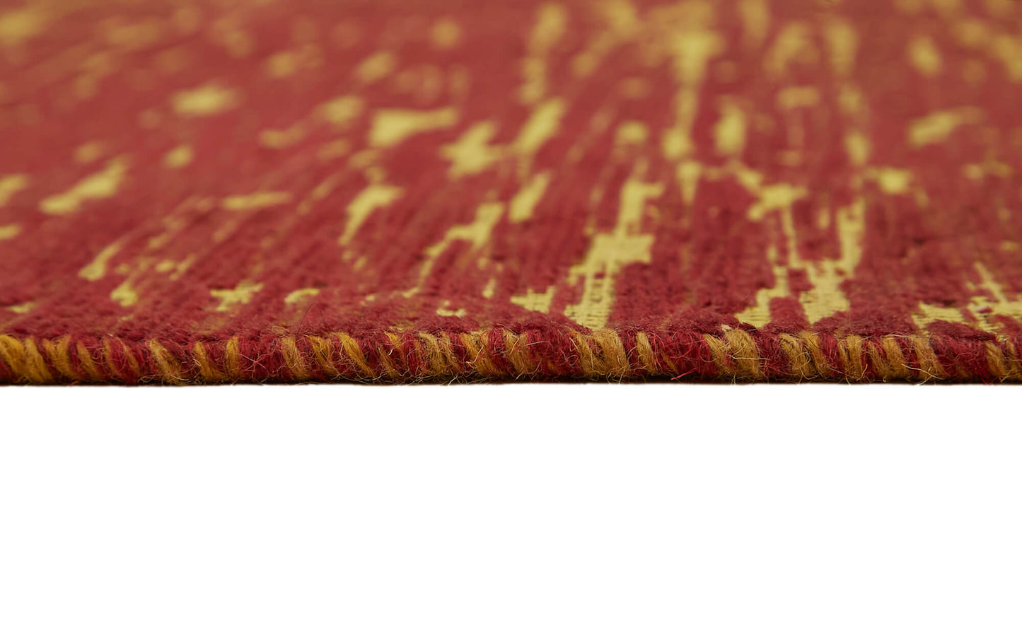 8x11 Red Overdyed Large Area Rug - 44339