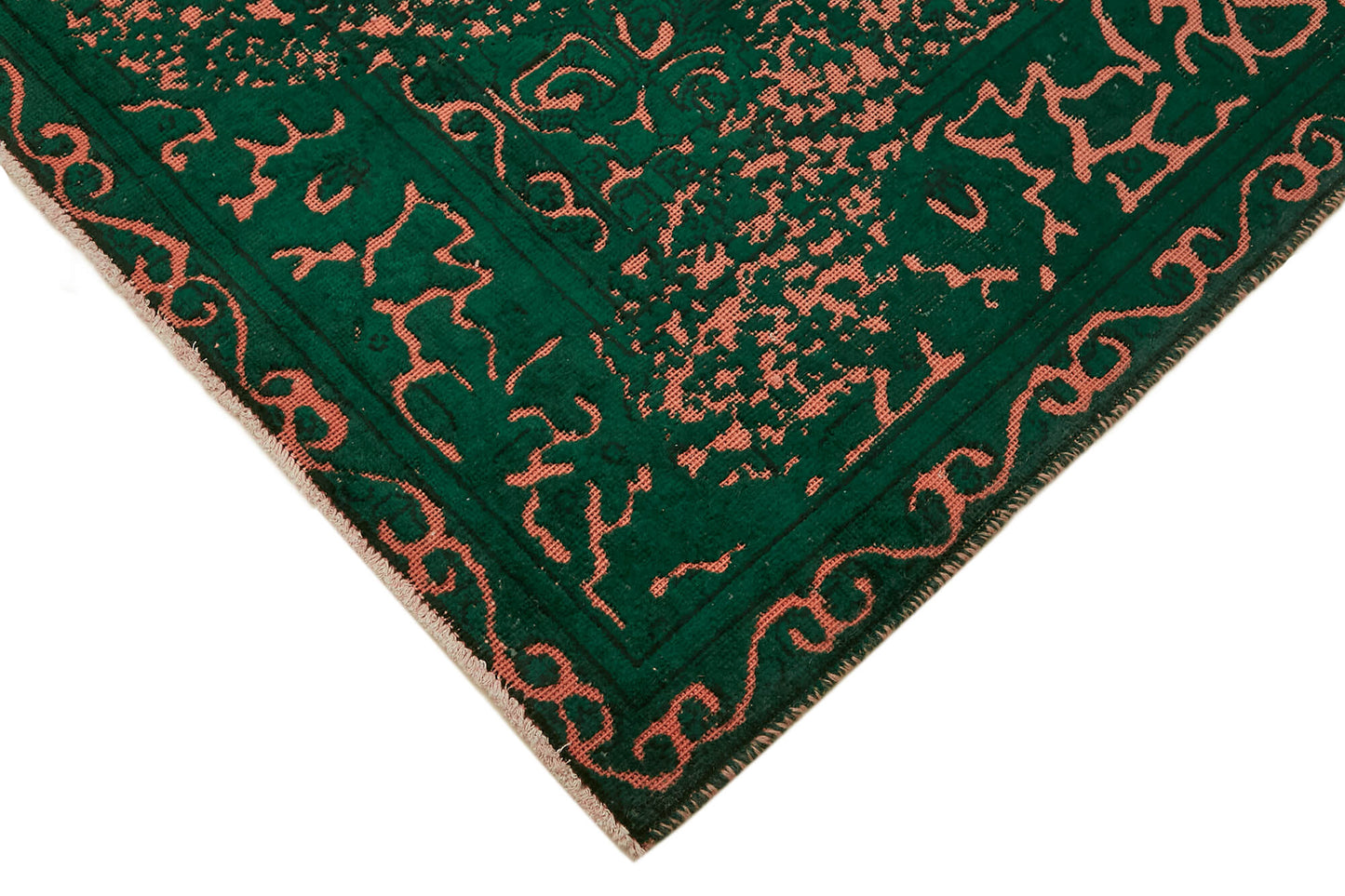 6x10 Green Overdyed Large Area Rug - 44342