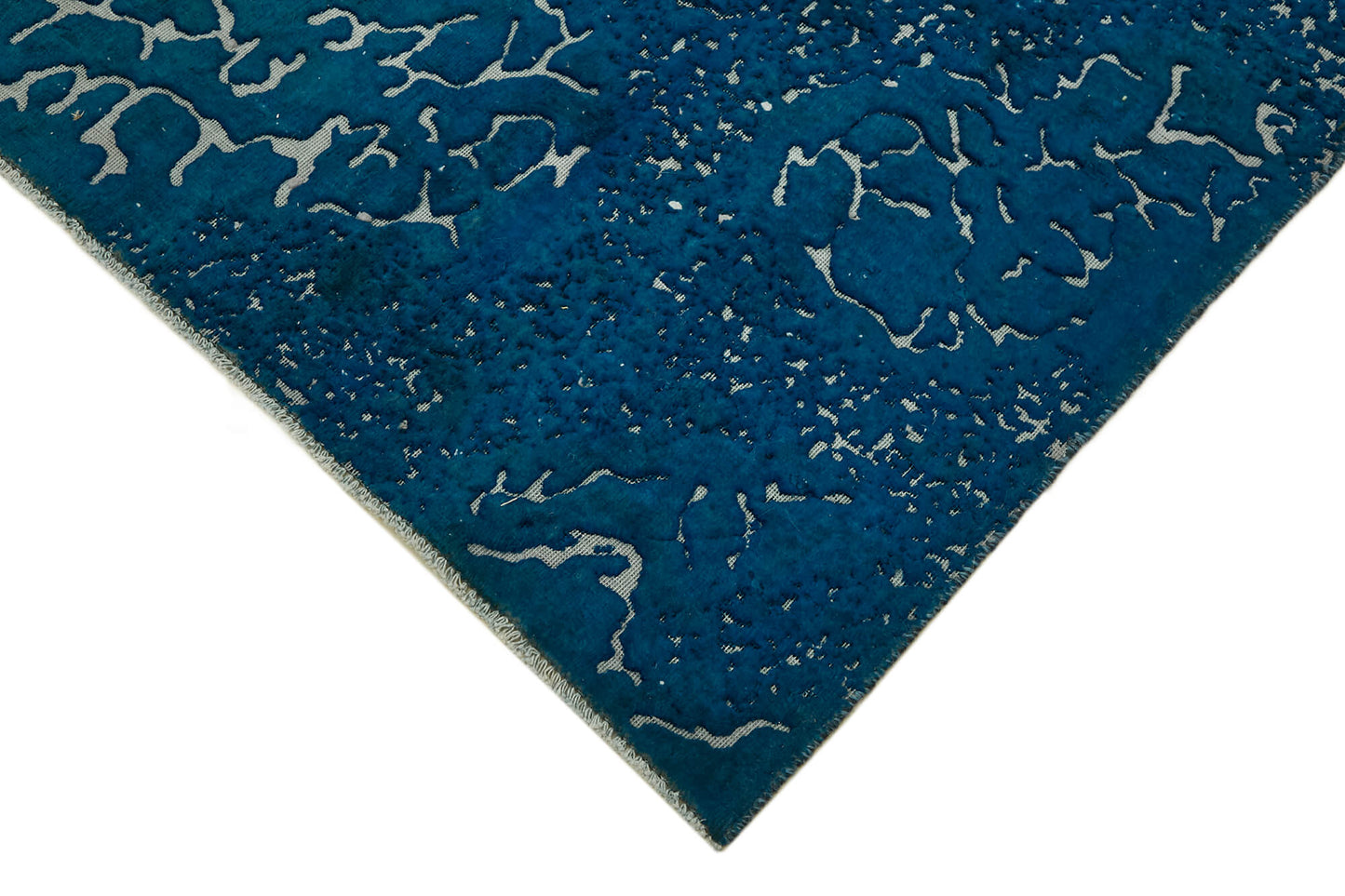 6x10 Blue Overdyed Large Area Rug - 44344