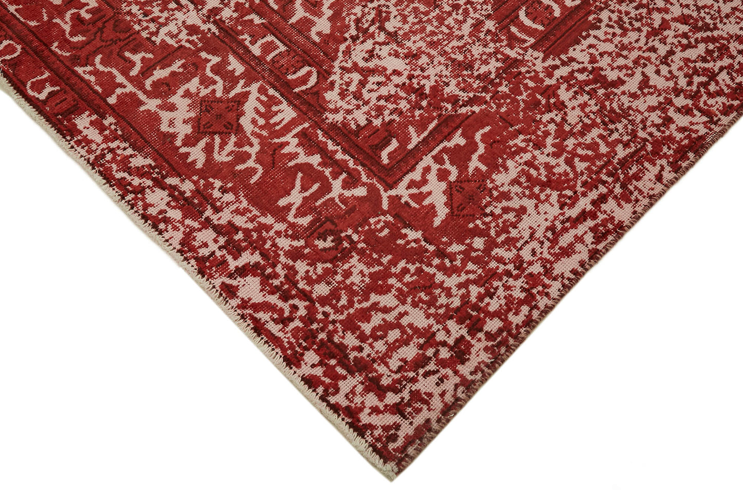 9x12 Red Overdyed Large Area Rug - 44345