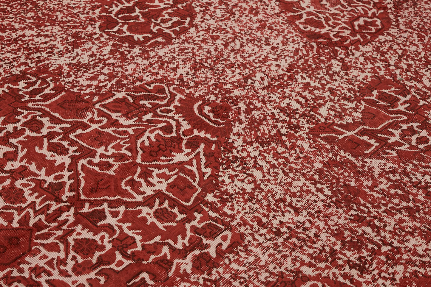 9x12 Red Overdyed Large Area Rug - 44345