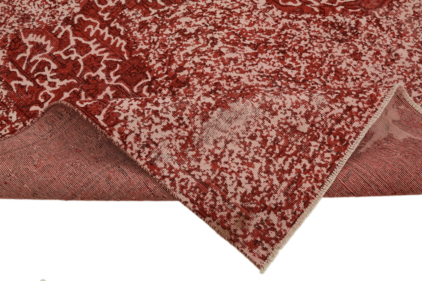 9x12 Red Overdyed Large Area Rug - 44345