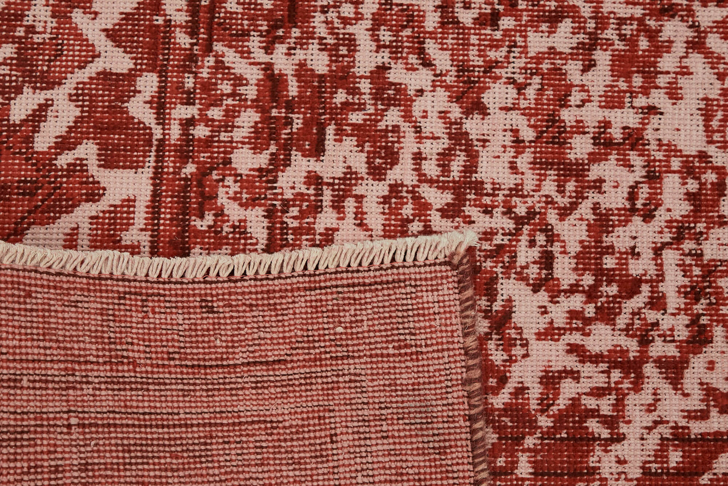 9x12 Red Overdyed Large Area Rug - 44345