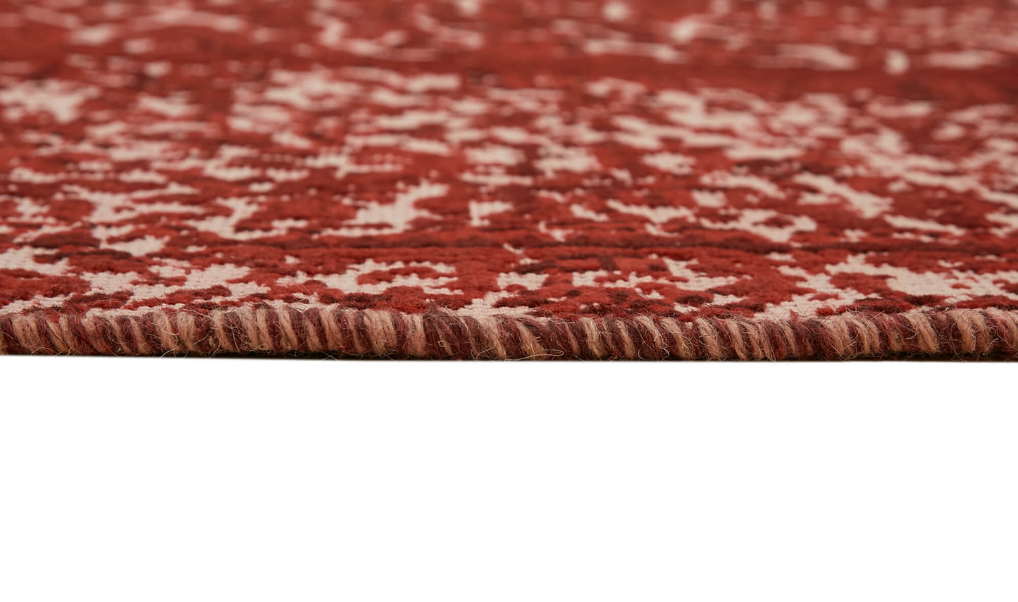 9x12 Red Overdyed Large Area Rug - 44345