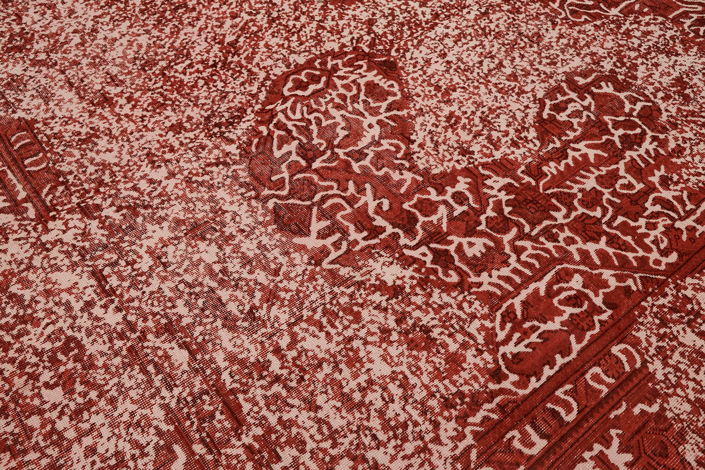 9x12 Red Overdyed Large Area Rug - 44345