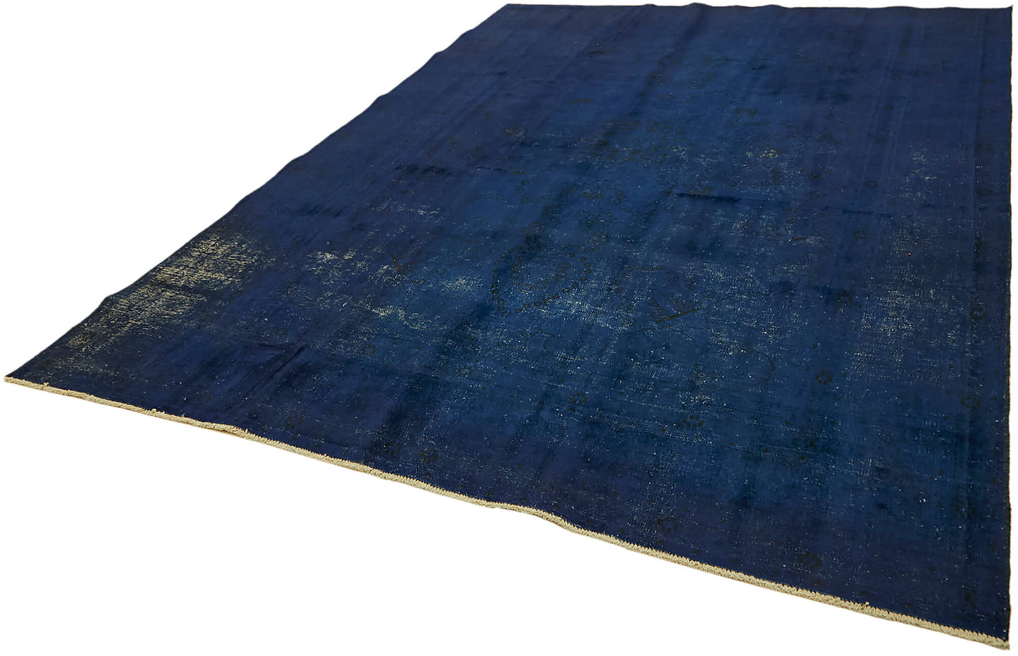 8x11 Blue Overdyed Large Area Rug - 44346