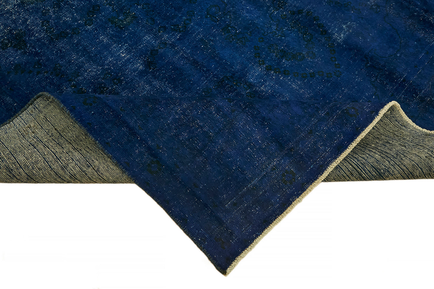 8x11 Blue Overdyed Large Area Rug - 44346