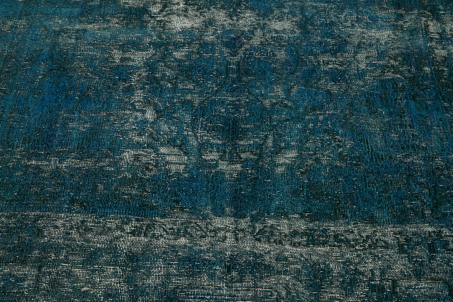 6x9 Blue Overdyed Large Area Rug - 44351